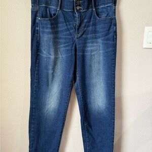 Apt. 9 Blue Straight-Leg Jeans 16W